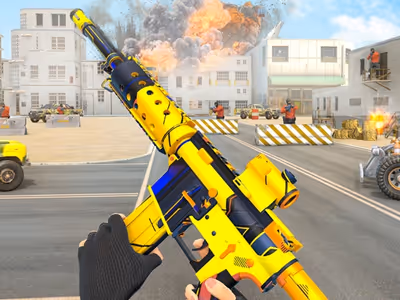 TPS Gun War Shooting Games 3D