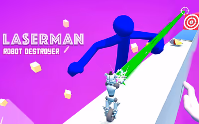 LaserMan Robot Destroyer