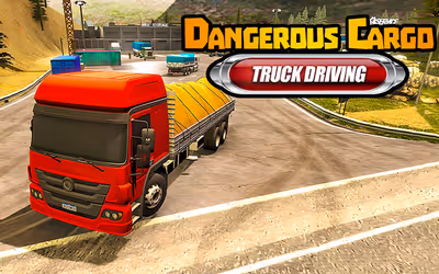 Dangerous Cargo Truck Driving