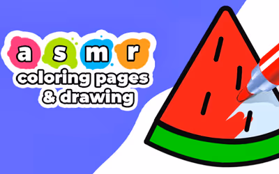 ASMR Coloring Pages & Drawing