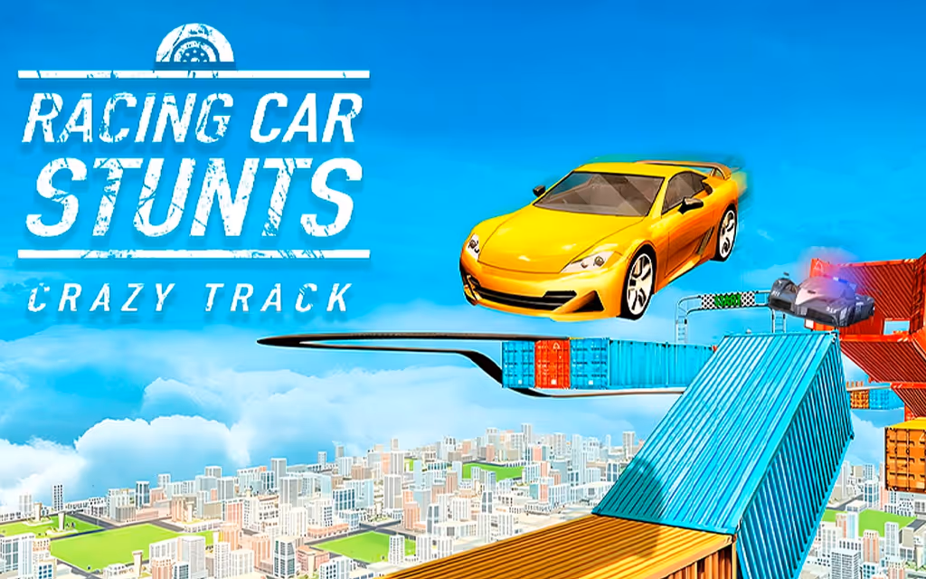 Racing Car Stunts: Crazy Track