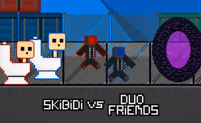Skibidi vs Duo Friends