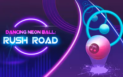 Dancing Neon Ball: Rush Road