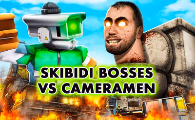 Skibidi Bosses vs Cameramen