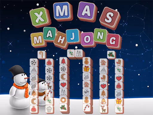 Xmas Mahjong Tiles 2023