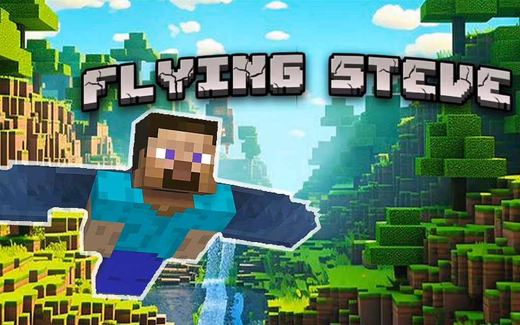 Flying Steve