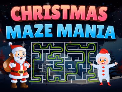 Christmas Maze Mania