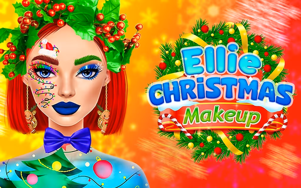 Ellie Christmas Makeup