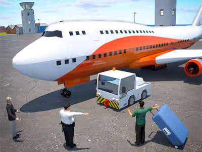 Flight Pilot Airplane Games 24
