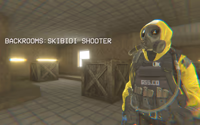 Backrooms Skibidi Shooter