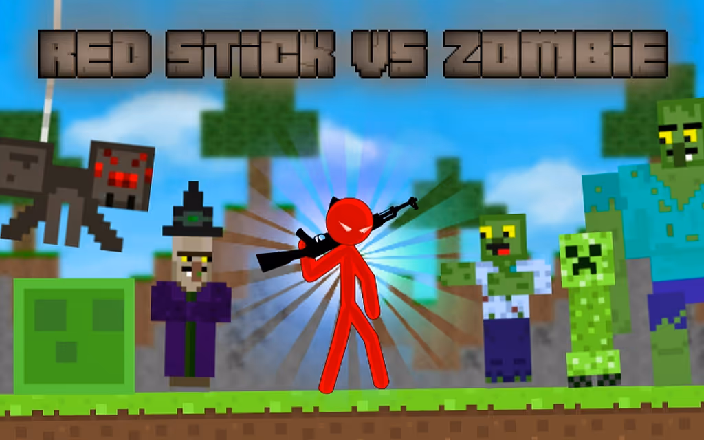 Red Stick vs Zombie