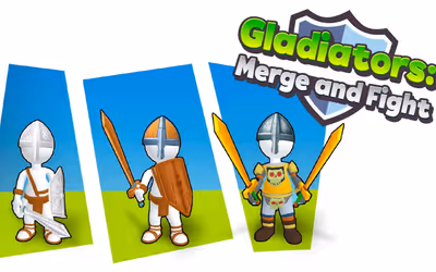 Gladiators Merge and Fight
