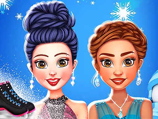 Princess Winter Ice Skating Outfits