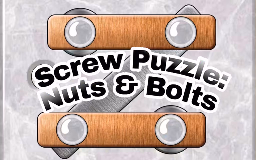 Screw Puzzle - Nuts and Bolts