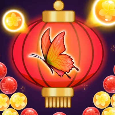 Bubble Shooter Butterfly
