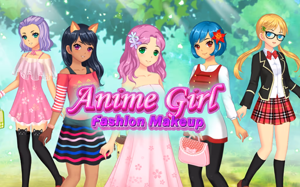 Anime Girls Fashion Makeup
