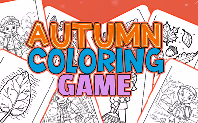 Autumn Coloring Game