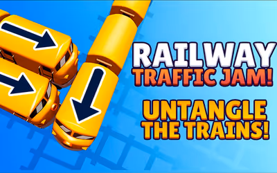 Railway Traffic Jam! Untangle the Trains!