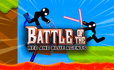 Battle of the Red and Blue Agents