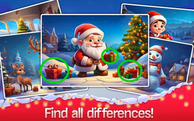 Find the Difference Merry Christmas