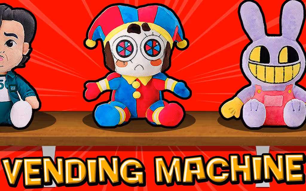 Plush Eggs Vending Machine
