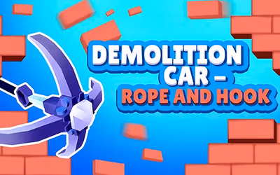 Demolition Car - Rope and Hook