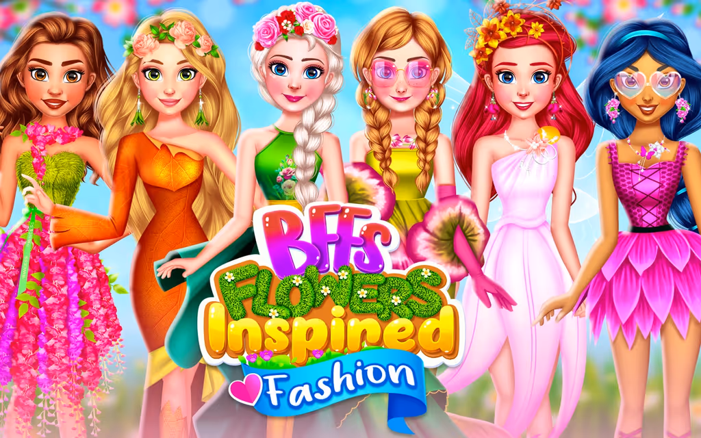 BFFs Flowers Inspired Fashion