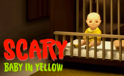 Scary Baby in Yellow