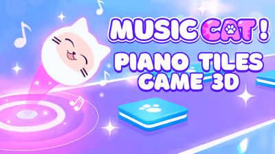 Music Cat! Piano Tiles Game 3D