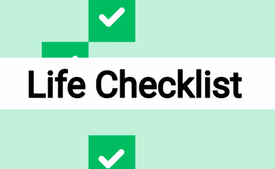 Life Checklist