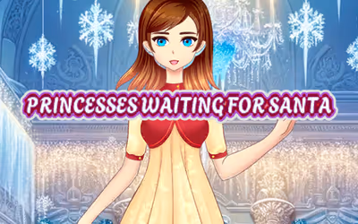 Princesses Waiting For Santa