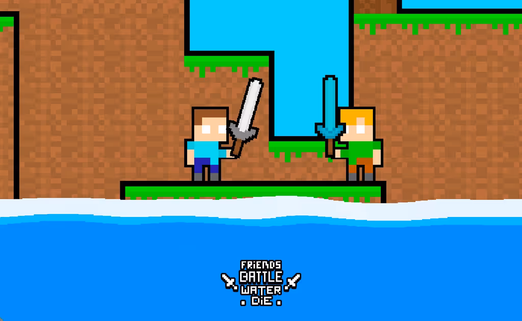Friends Battle Water Die