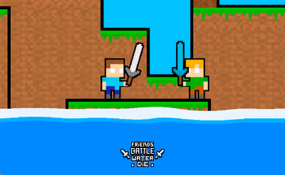 Friends Battle Water Die