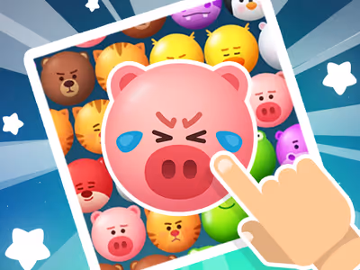 Crazy Zoo Swipe - Match 3 Puzzle Game
