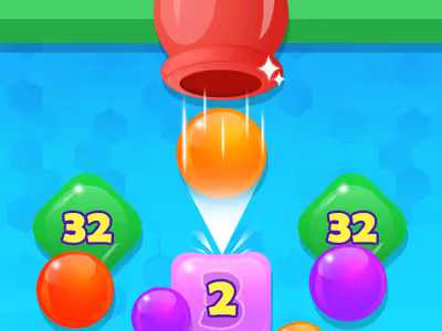 2048 Drop Merge