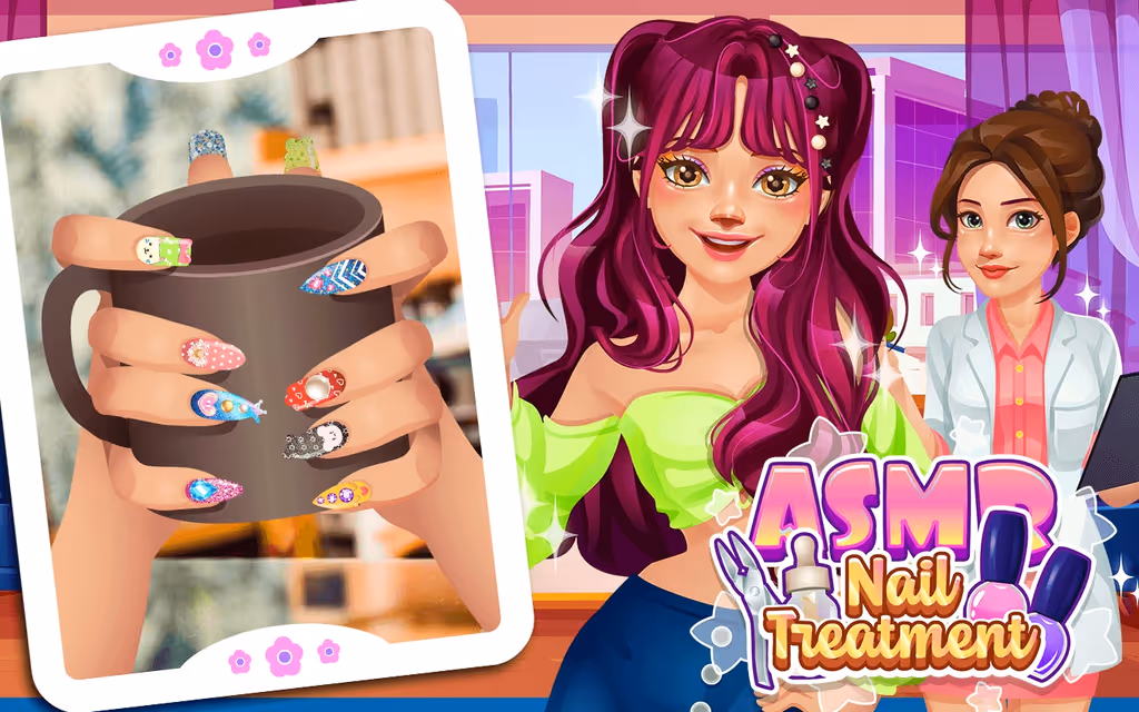 ASMR Nail Treatment