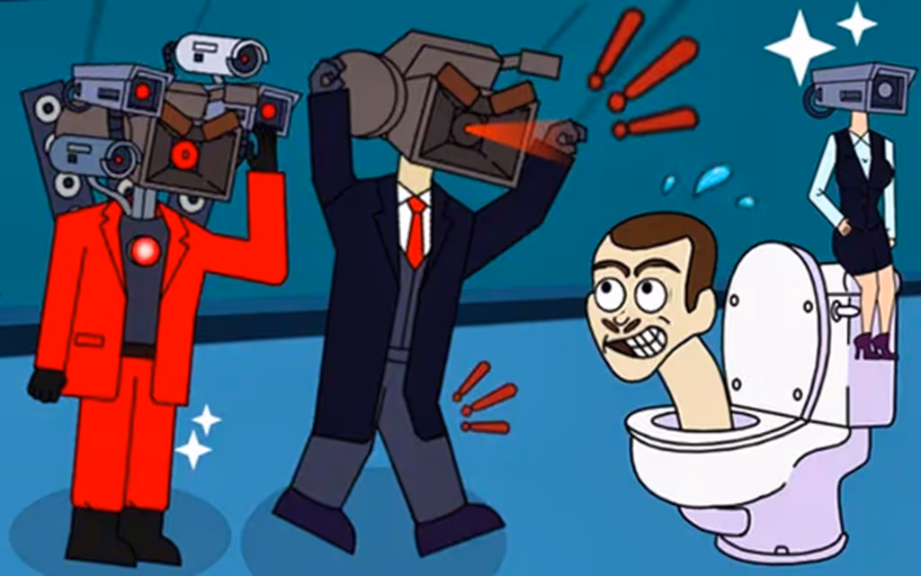 Skibidi Toilet and Titans
