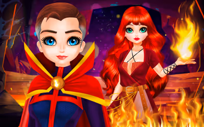 Lady Strange and Ruby Witch