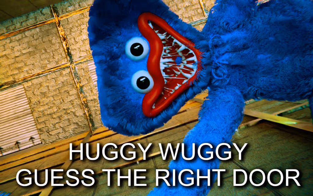 Huggy Wuggy - Guess the right door