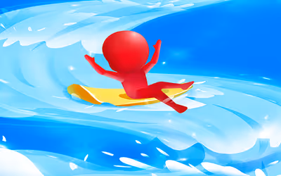 Aquapark Surfer Race