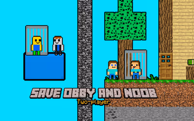 Save Obby and Noob Two-players