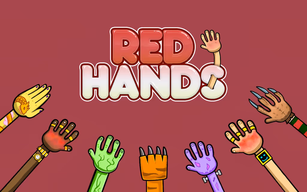 Red Hands - 2 Player Game