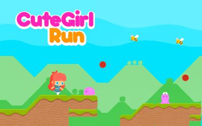 Cute Girl Run