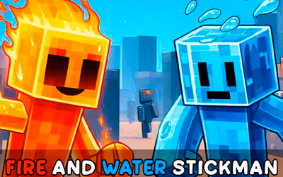 Fire and Water Stickman