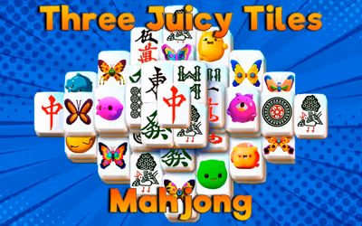 Three Juicy Tiles Mahjong