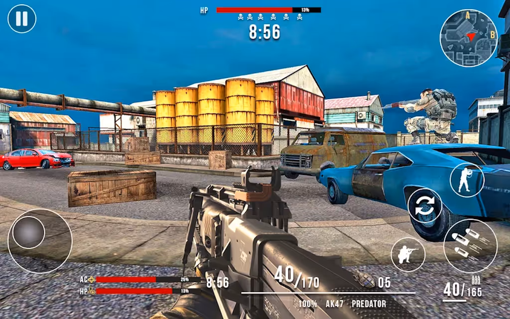 Frontline Assault: Battleground Fire Max Shooting