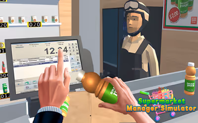 Supermarket Manager Simulator