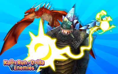 Kaiju Run Dzilla Enemies