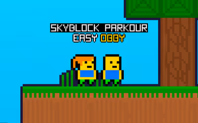 Skyblock Parkour Easy Obby