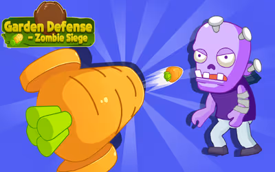 Garden Defense Zombie Siege